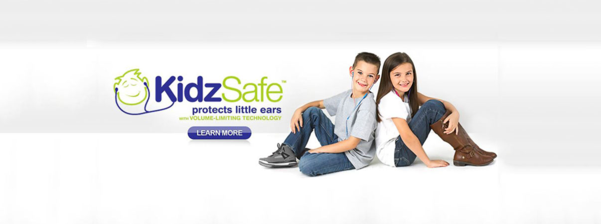 Banner_kidzsafe earbuds